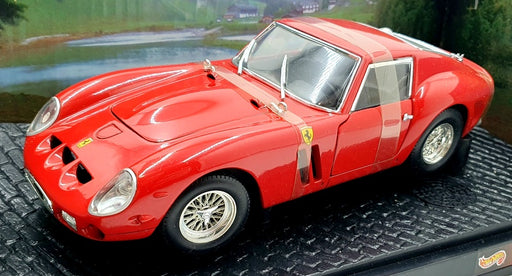 Hot Wheels 1/18 Scale Diecast 23912 - Ferrari 250 GTO - Rosso Red
