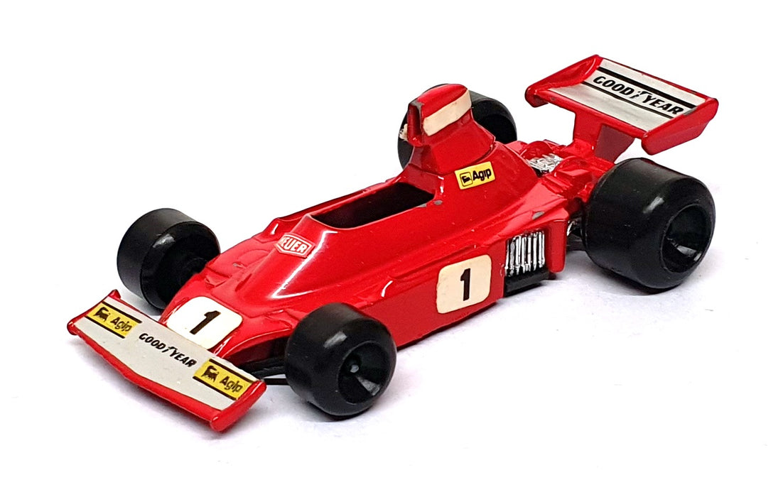 Polistil Appx 8cm Long Diecast RJ.2 - F1 Ferrari 312 B3 #1 - Red