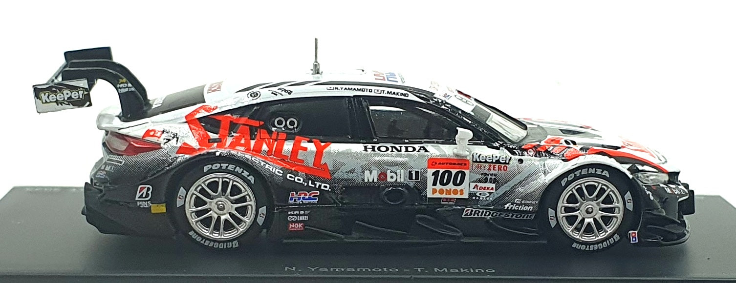 Spark 1/64 Scale 64SGT25100 Honda Civic Tyre R-GT #100 GT500 Super GT 2025