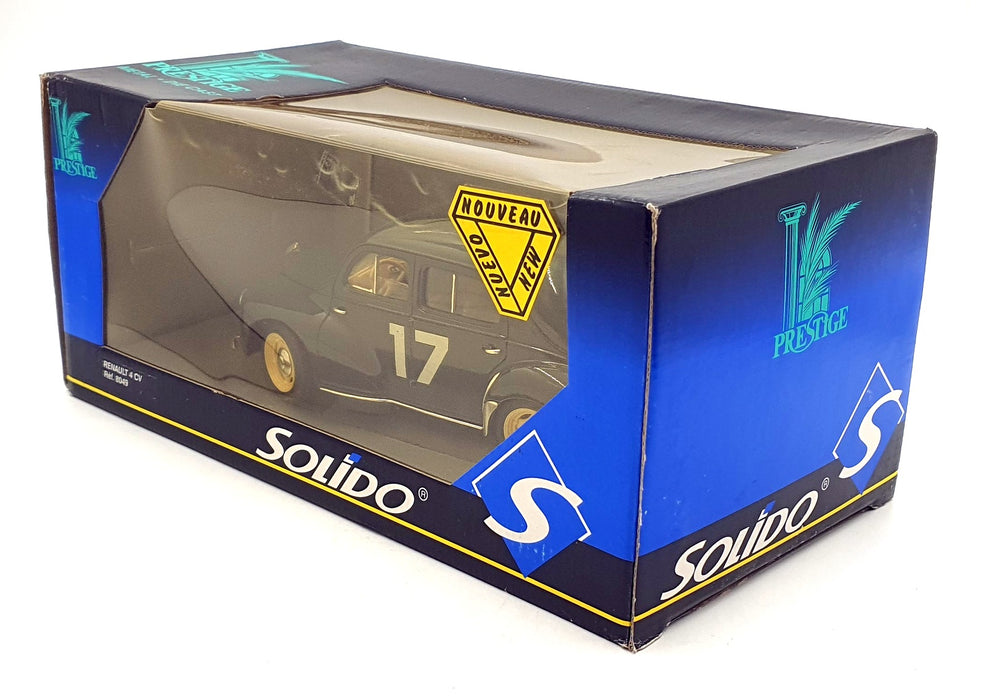 Solido 1/18 Scale Diecast 8049 - Renault 4 CV - Grey - Racking #17