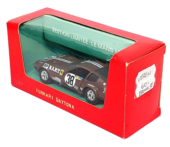 Verem 1/43 Scale 601 - Ferrari 365 Daytona #38 Le Mans 1972 - Brown