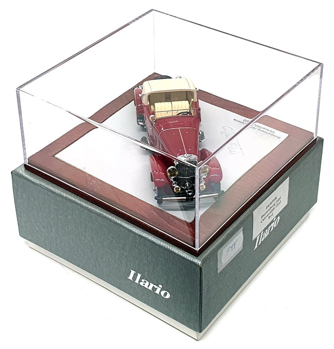 Ilario 1/43 Scale IL43050R - 1932 Duesenberg J481 Convertible - Red