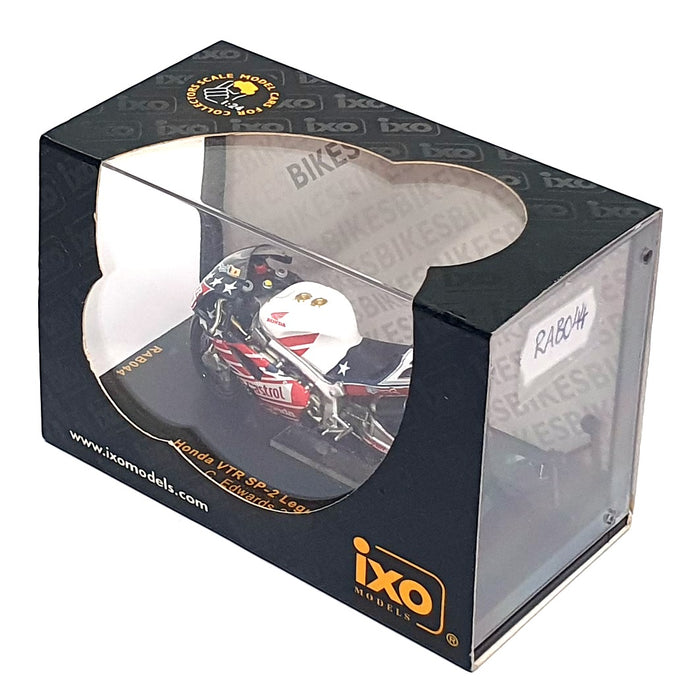 Ixo 1/24 Scale RAB044 - Honda VTR SP-2 Leguna Seca #2 C. Edwards 2002