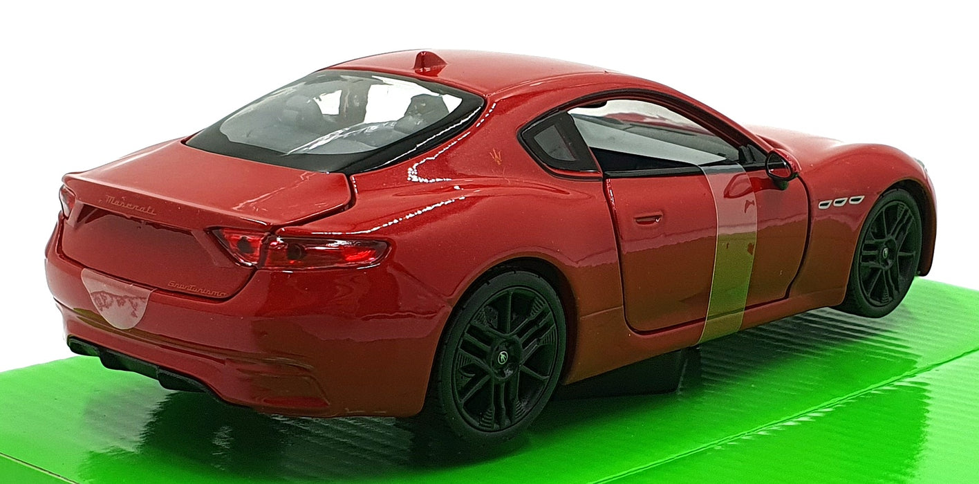 Welly NEX 1/24 Scale Diecast 24125W-M.RD - Maserati Granturismo Flogore - Red