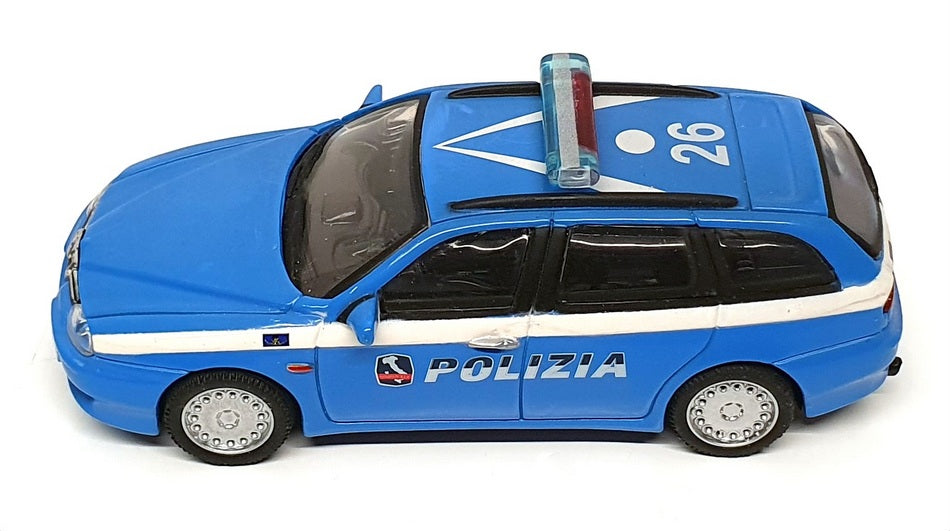 NewRay 1/43 Scale 48374 - Alfa Romeo 156 Polizia Italy - Blue