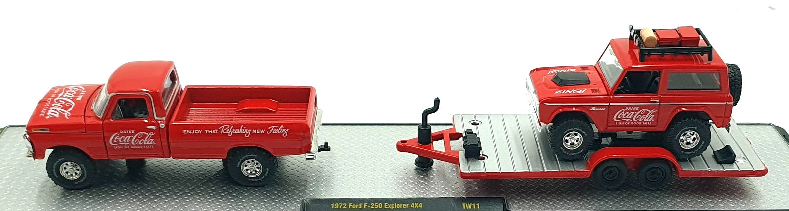 Castline M2 Machines 1/64 Scale TW11 1972 Ford F-250 Explorer 4x4 & 1966 Bronco