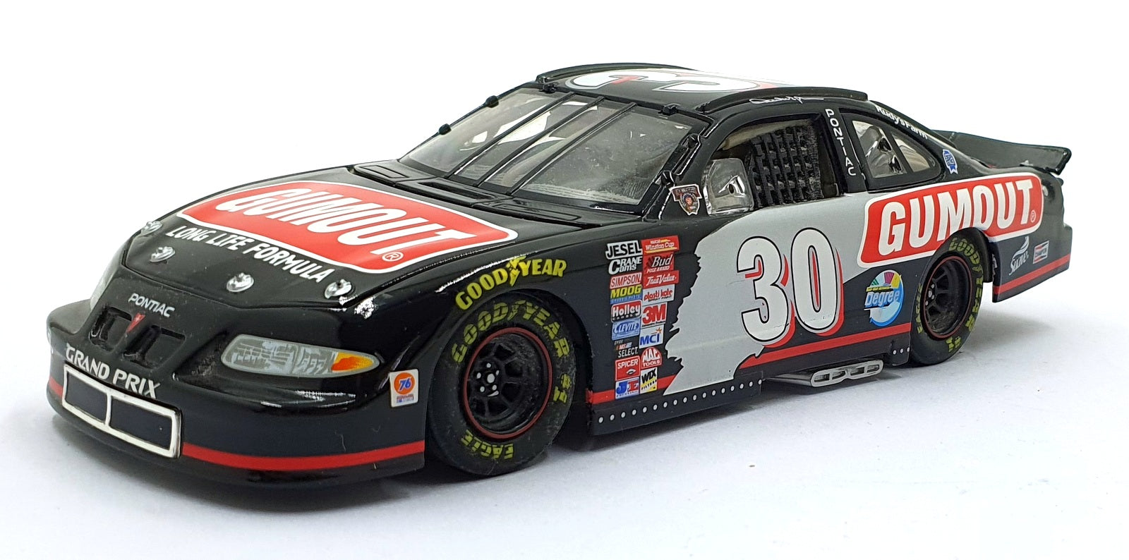 Action 1/24 Scale W249803026 - 1998 Pontiac #30 NASCAR Gumout - Coupe