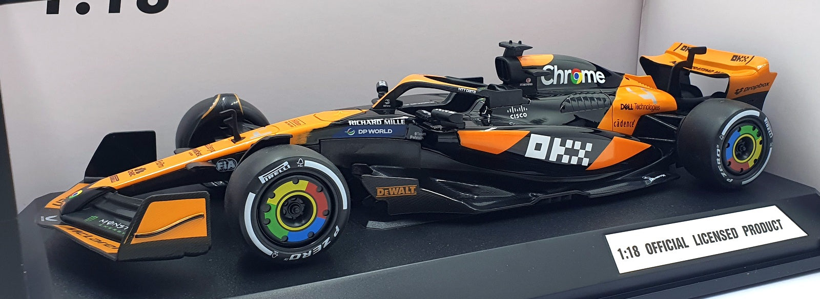 CMJ 1/18 Scale Diecast DC118AMLF1 - McLaren F1 #4