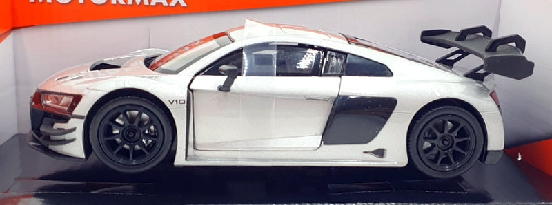 Motor Max 1/24 Scale 79380 - Audi R8 LMS GT3 - Silver/Black