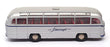 Brekina 1/87 Scale 0321 - Mercedes Benz Bus Coach Silbervogel - Silver