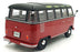 KK Scale 1/18 Scale KKDC180153 - 1962 Volkswagen T1 B Samba - Red/Black