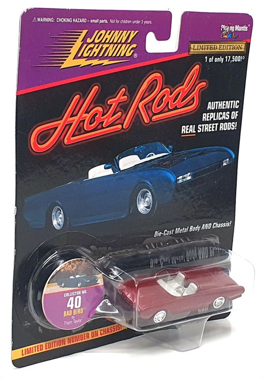 Johnny Lightning 1/64 Scale 441-03 - Ford Bad Bird Hot Rod - Dk Red
