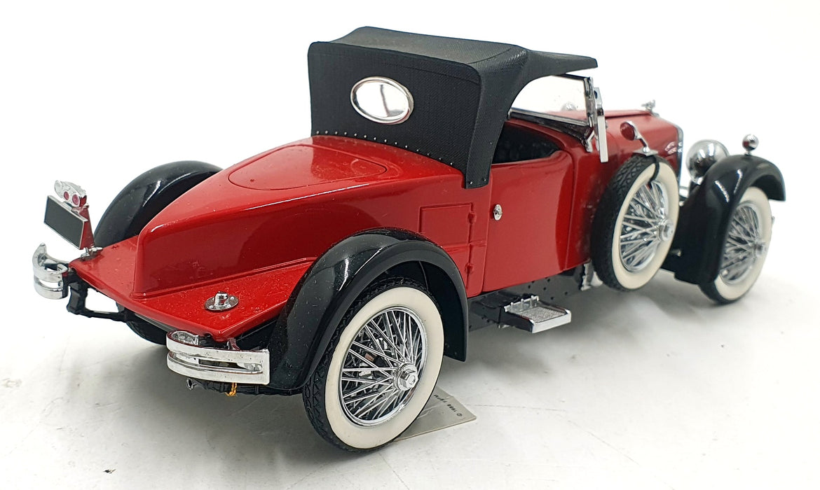 Franklin Mint 1/24 Scale 9126F - 1928 Stutz Black Hawk Boat-tail Speedster - Red