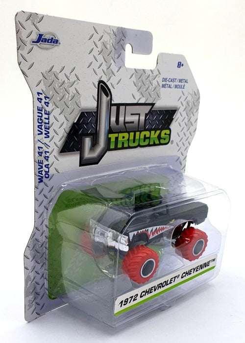 Jada Just Trucks 1/64 Scale 14020 - 1972 Chevrolet Cheyenne - Black/Red