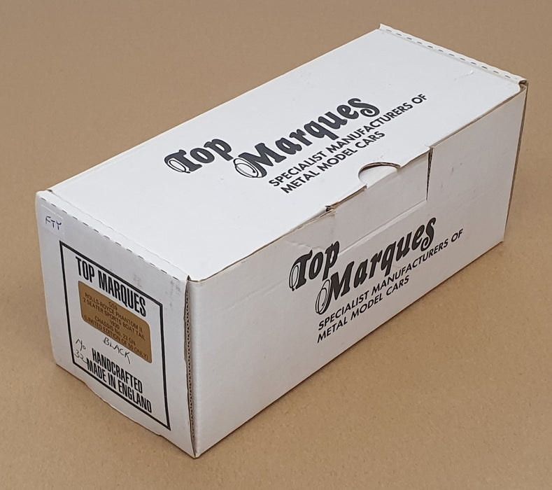 Top Marques 1/43 Scale GS9  - 1930 Rolls Royce Phantom II 2Str. Sports Boat Tail