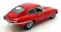 Franklin Mint 1/24 Scale Diecast 7125F - 1961 Jaguar E-Type Coupe - Red
