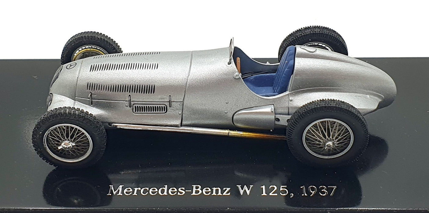 Spark 1/43 Scale Resin B660400437 - 1937 Mercedes-Benz W 125 - Silver