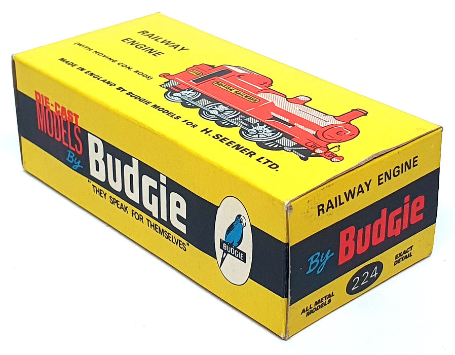 Budgie Appx 12cm Long Diecast 224 - Railway Engine Train BR 7118 - Brown