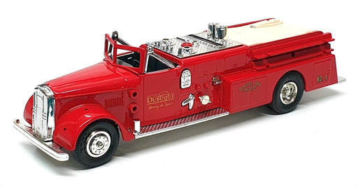 Ertl 1/30 Scale F118 - 1955 Ward LaFrance Pumper Fire Truck Bank - Dubuque