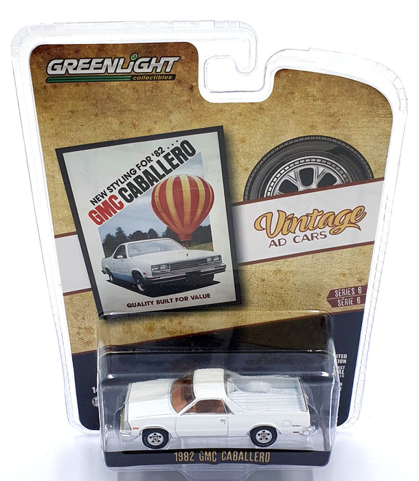 Greenlight 1/64 Scale 39090-F  - 1982 GMC Caballero - White
