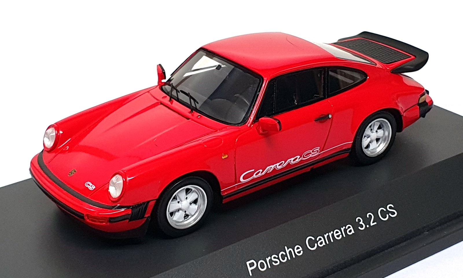 Schuco 1/43 Scale Resin 45 091 9600 - Porsche Carrera 3.2 CS - Red