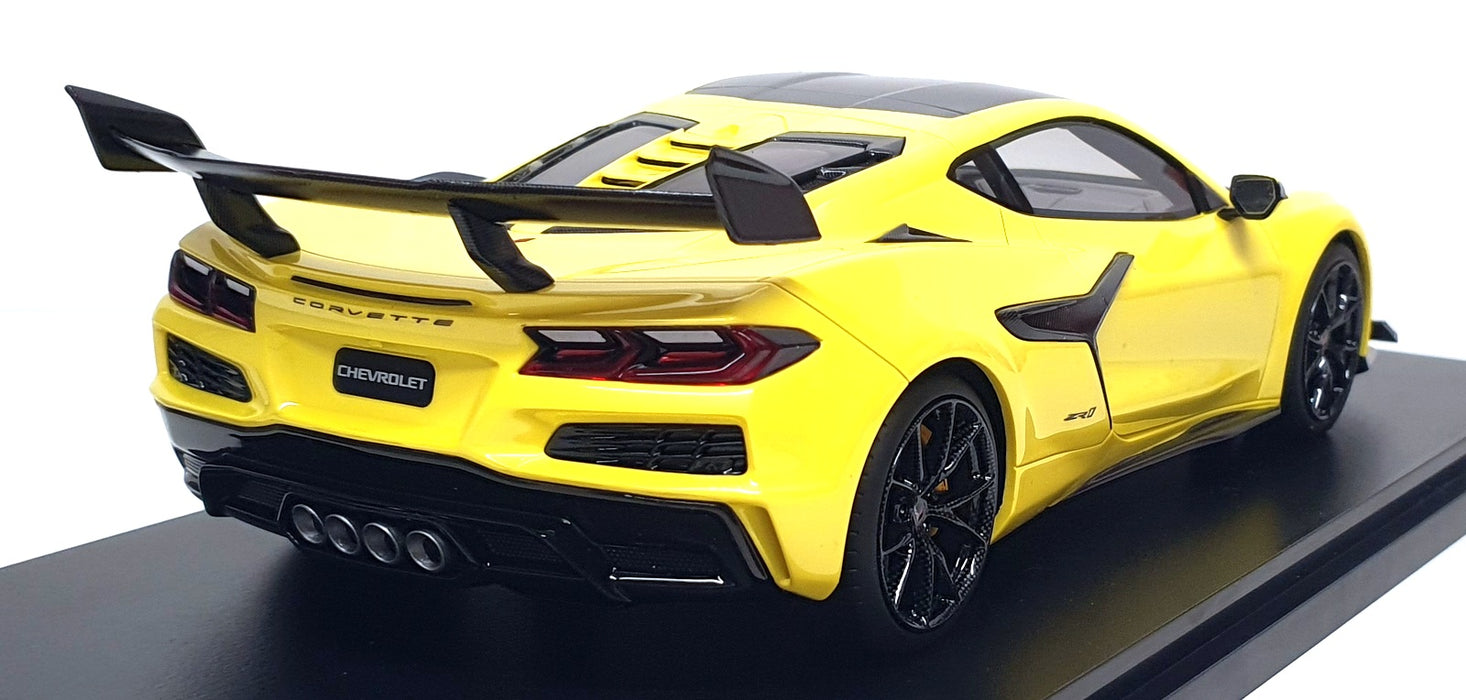 Top Speed 1/18 Scale Resin TS0645 - Chevrolet Corvette ZR1 - Yellow