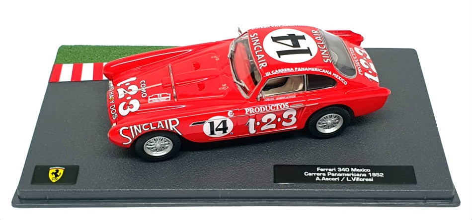 Altaya 1/43 Scale 61023L - Ferrari 340 Mexico #14 Carrera Panamericana 1952