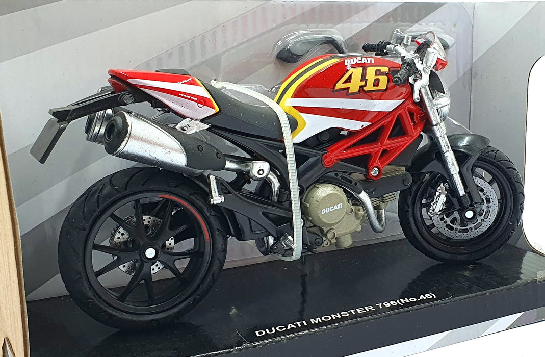 New Ray 1/12 Scale Diecast 57513 - Ducati Monster 796 #46
