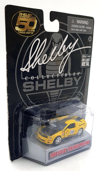 Shelby Collectibles 1/64 Scale 01121S - 2008 Shelby Teringua Mustang #8 - Yellow