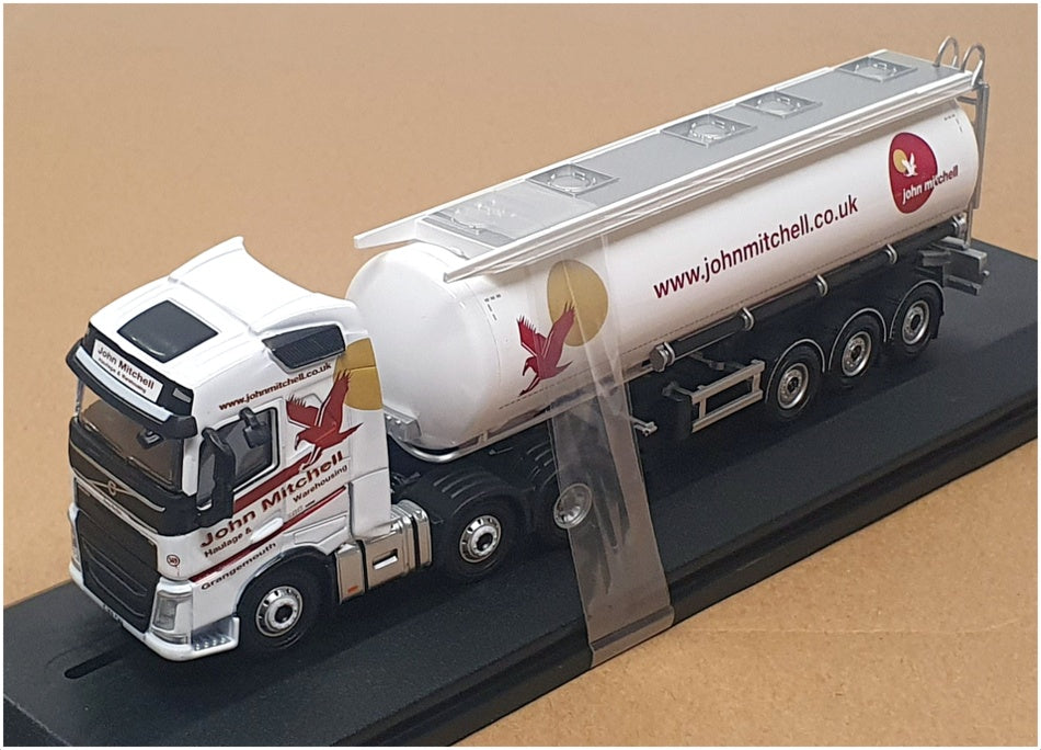 Oxford Diecast 1/76 Scale 76VOL4012 - Volvo FH4 Cylindrical - John Mitchell