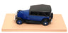 Eligor 1/43 Scale 1040 - 1927 Renault NN Torpedo Capote - Blue/Black