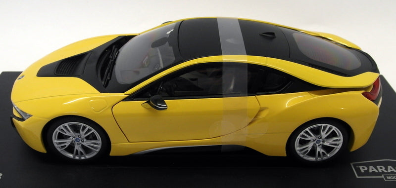 Paragon 1/18 Scale Diecast PA-97087 - BMW i8 Speed - Yellow
