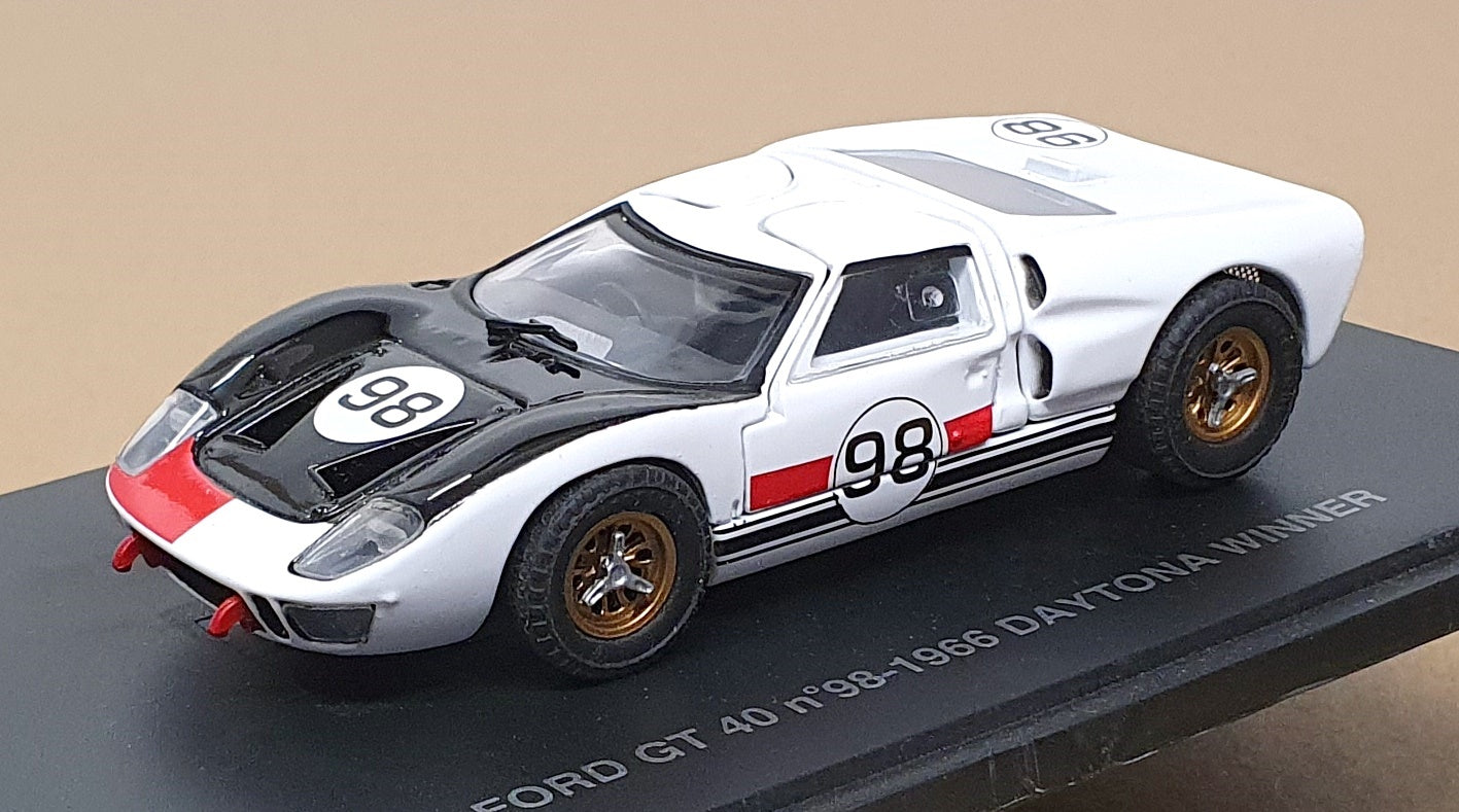 Eagle's Race 1/43 Scale 62700 - Ford GT40 #98 1966 Daytona Winner