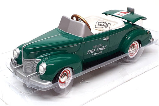 Gearbox 69513 - Fire Chief 1940 Ford Deluxe Coupe Chain Driven Pedal Car - Green