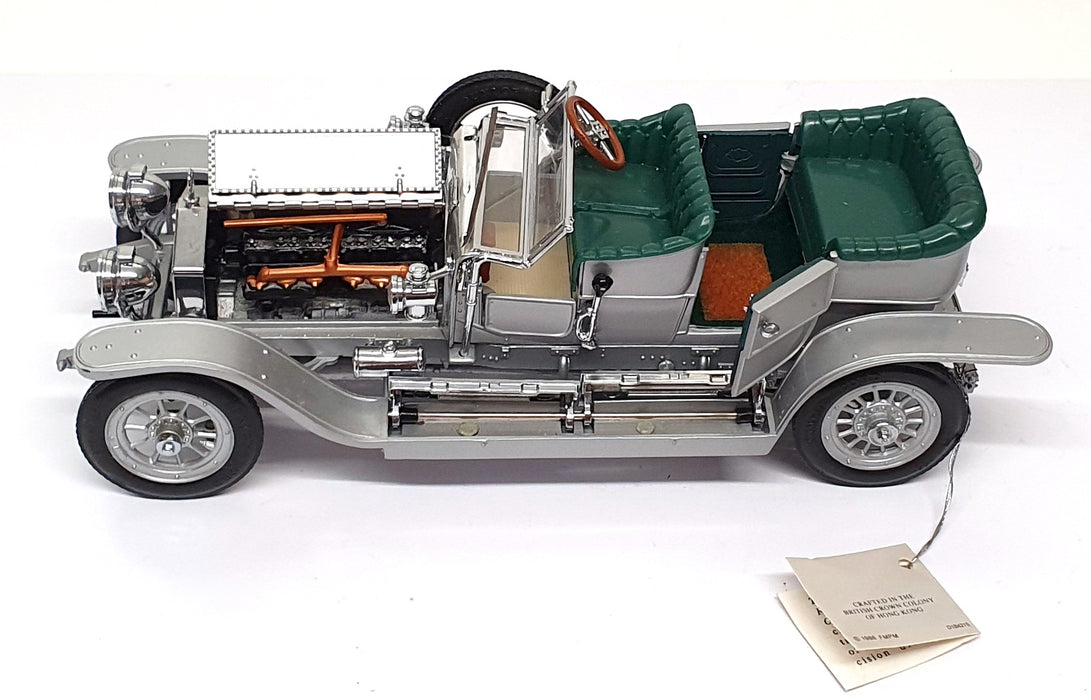 Franklin Mint 1/24 Scale 17626E - 1907 Rolls Royce Silver Ghost - Silver