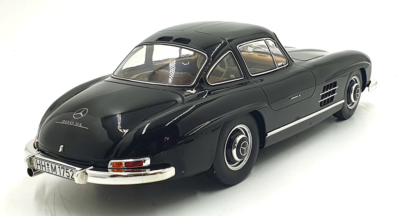 Norev 1/12 Scale Diecast Model 123851 - 1954 Mercedes 300 SL Exclusive - Black