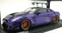 Solido 1/18 Scale S1805812 - Nissan GTR with Body Kit Type 2 Purplezilla