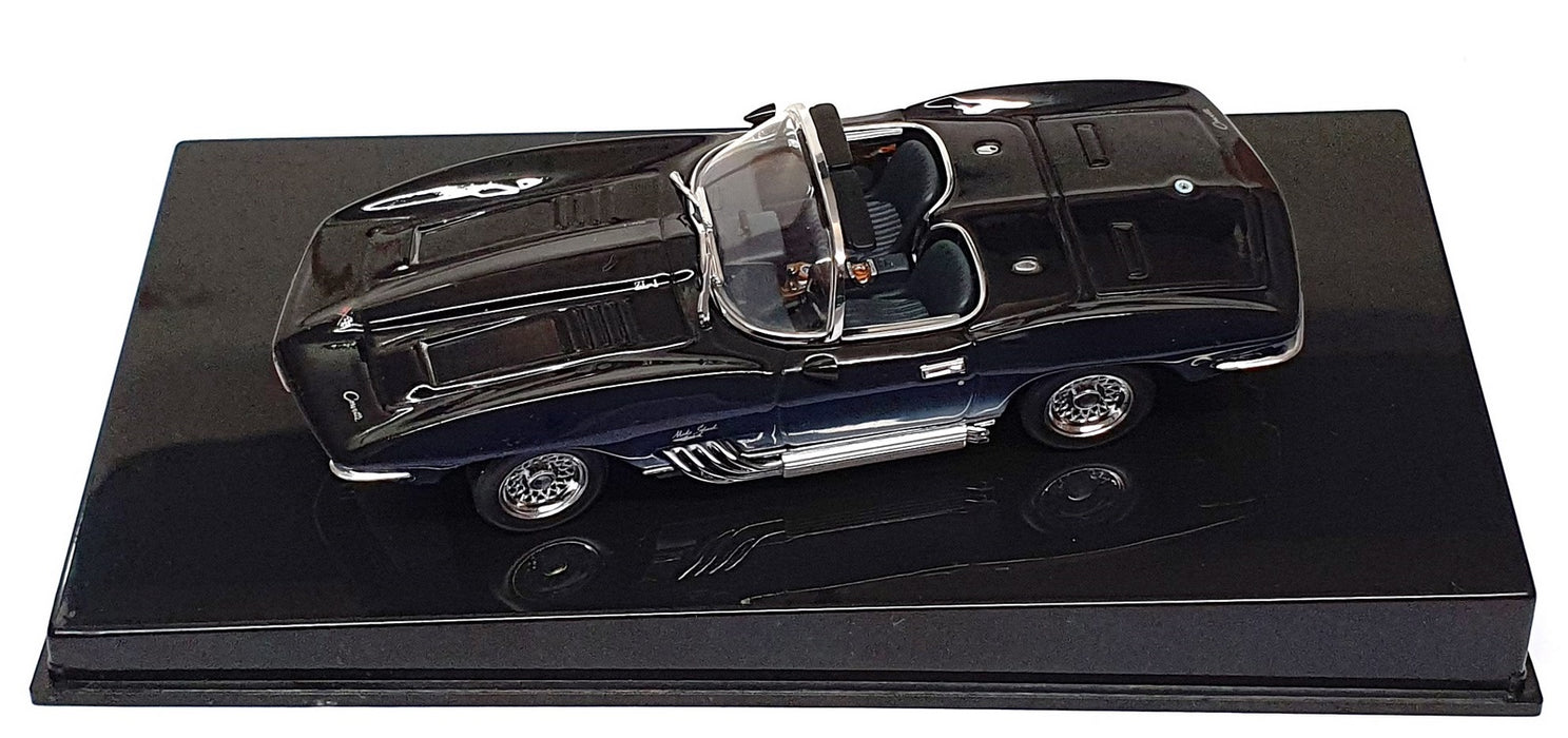 Autoart 1/43 Scale Diecast 51061 - Chevrolet Mako Shark - Dk. Blue