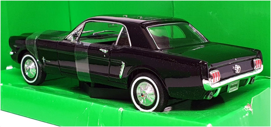 Welly NEX 1/24 Scale 22451W-BK - 1964 ½ Ford Mustang Coupe - Black