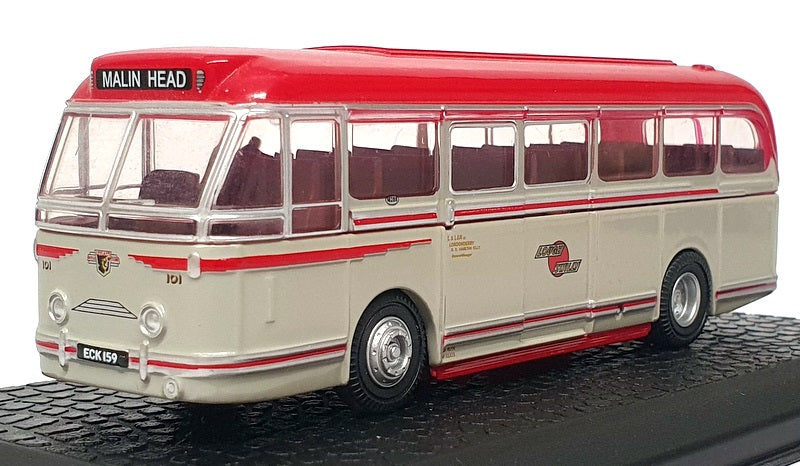 Oxford Diecast 1/76 Scale 76LRT006 - Leyland Royal Tiger (Lough Swilly) Grey/Red