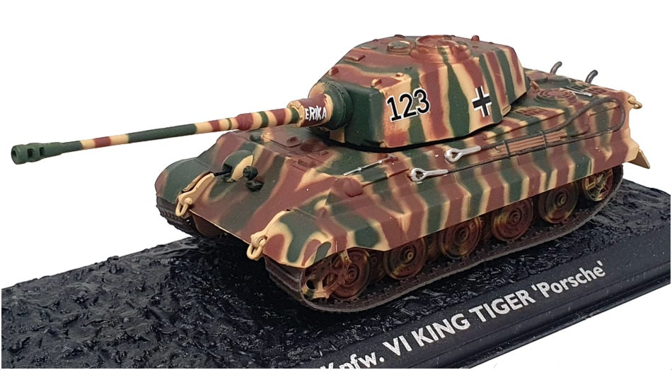 Atlas Editions 1/72 Scale 4660 127 - Pz.Kpfw. VI King Tiger Tank (Porsche)