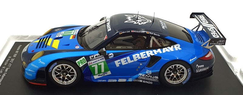 Spark 1/18 Scale Resin 18S073 - Porsche 997 RSR #77 LM 2012