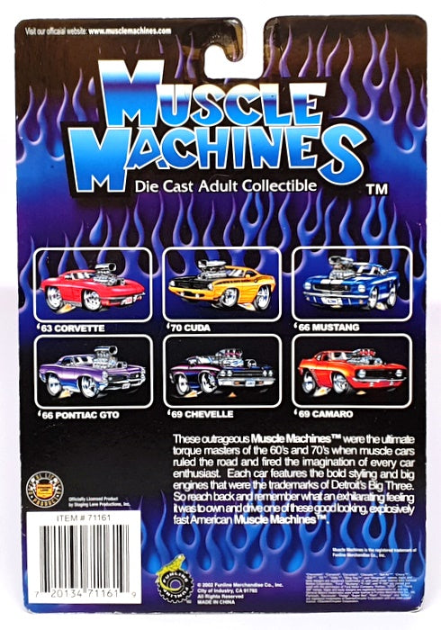 Muscle Machines 1/64 Scale 71161 02-78 2000 Chrysler PT Cruiser Stars & Stripes