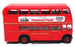 EFE 1/76 Scale 101006S - AEC Regent London Bus R406F (Fisherman's Friend) Red