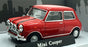 Cararama 1/43 Scale Diecast 4-41351 - Mini Cooper - Red