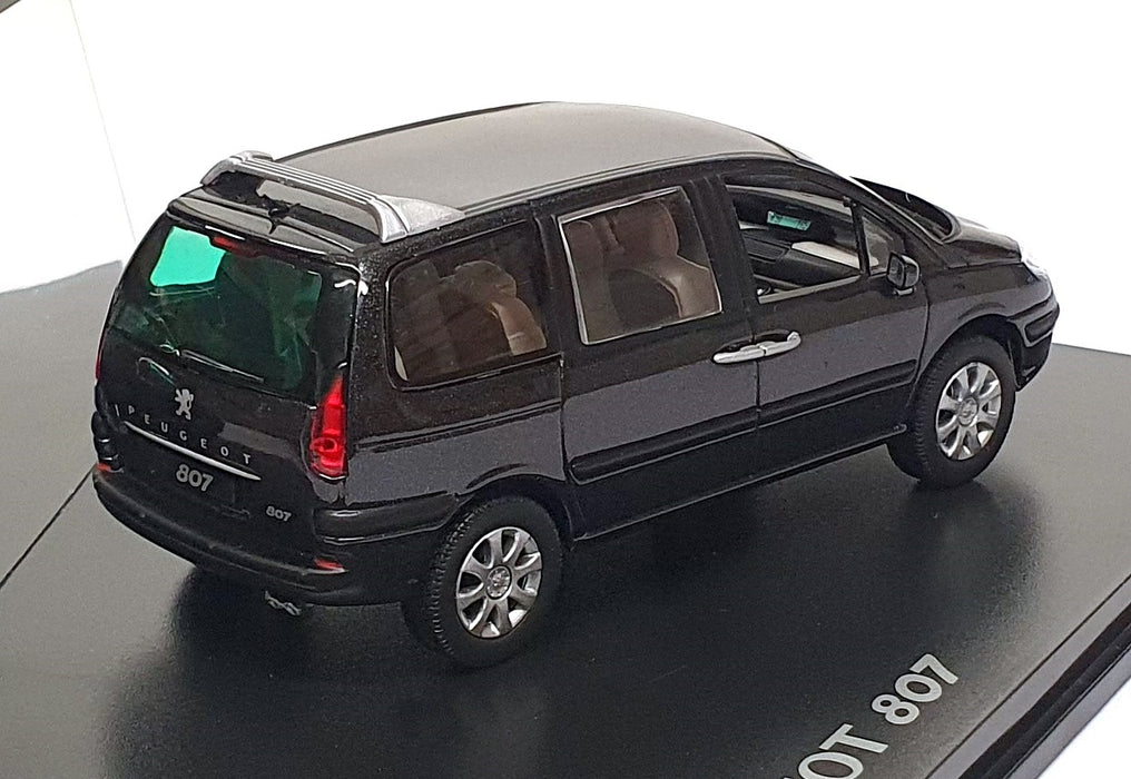 Norev 1/43 Scale Diecast 478703 - Peugeot 807 - Dk. Met. Grey