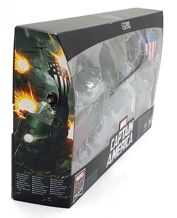 Hasbro 6 Inch Figure E4704/E3498 - Marvel Legends Captain America And Bike