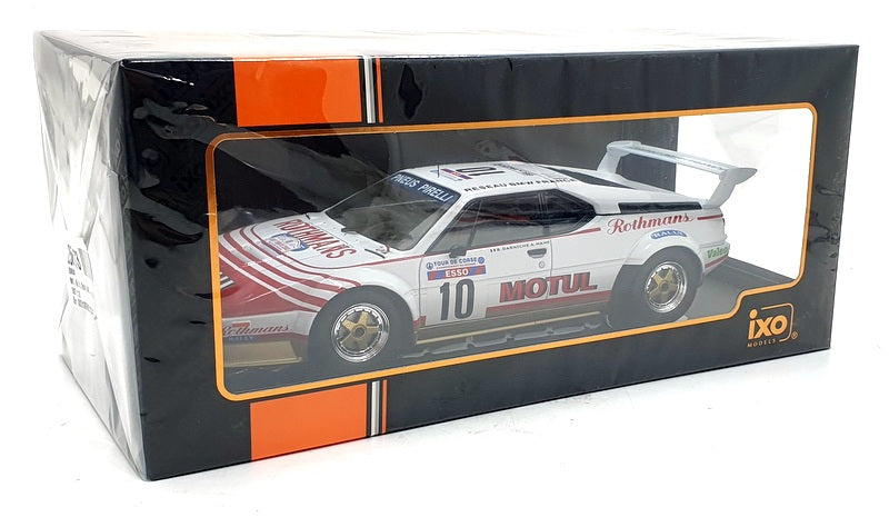 Ixo 1/18 Scale 18RMC114.22 - BMW M1 #10 Tour de Corse 1982