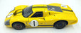 GMP 1/12 Scale G1201314 - 1967 Ford Gt40 MkIV #1 - Yellow/Black