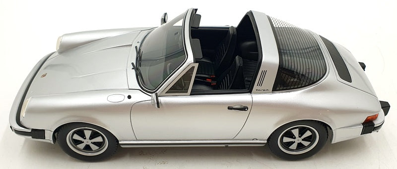 Schuco 1/18 Scale Resin 45 002 9800 - Porsche 911 Targa - Silver